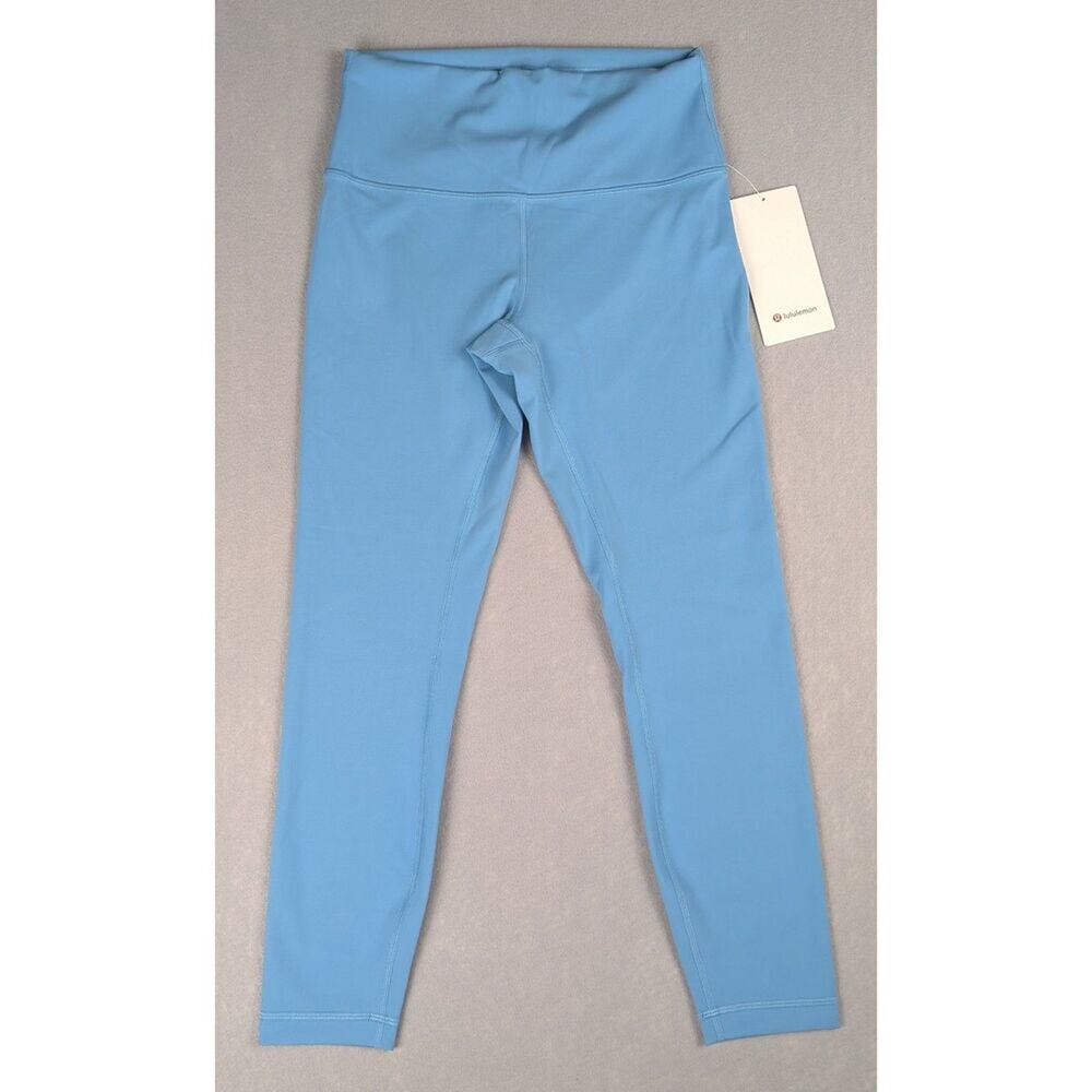 NWT lululemon Wunder Train High-Rise Tight 25" Washed Blue Size 8